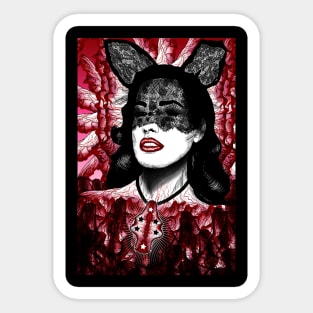 Black Dahlia Sticker